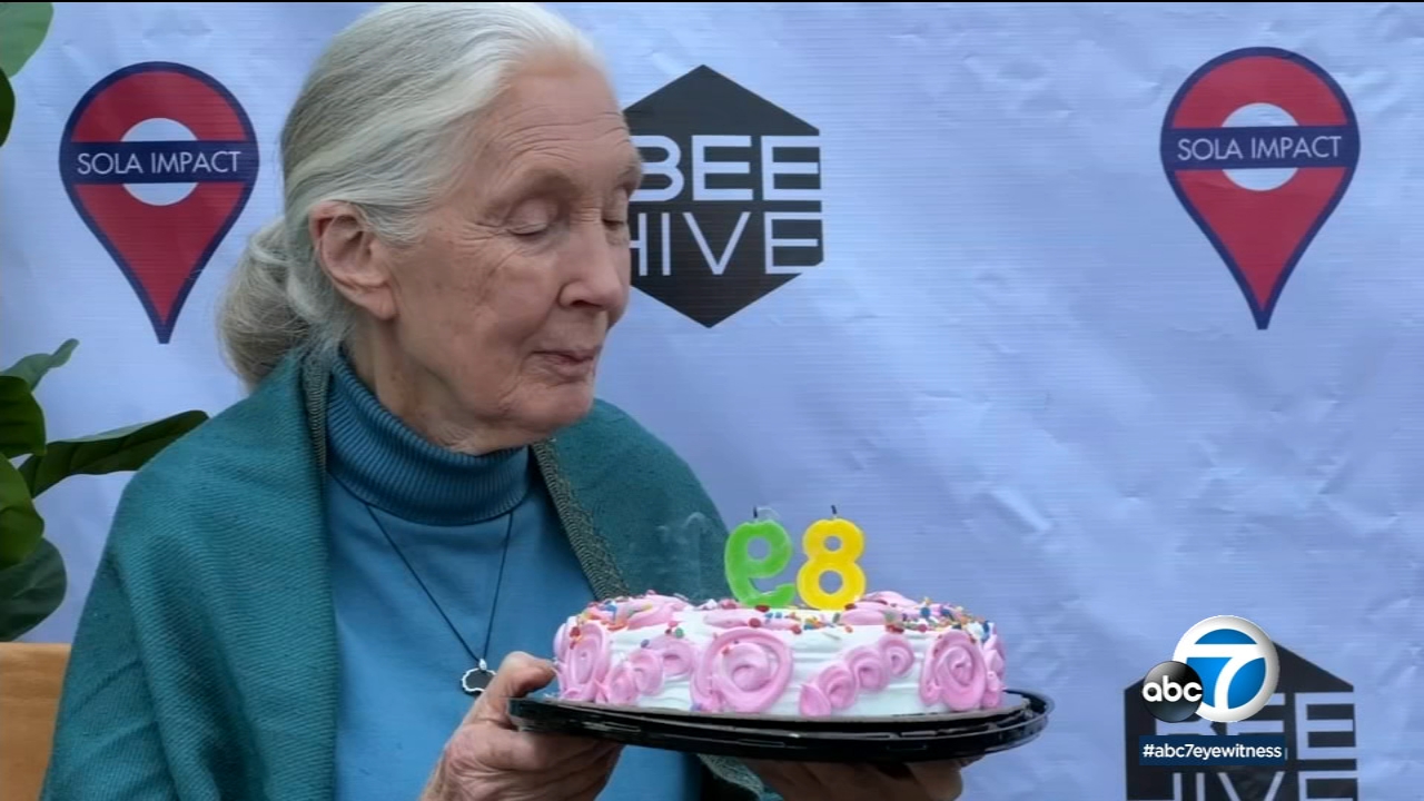 Jane Goodall visits South LA 