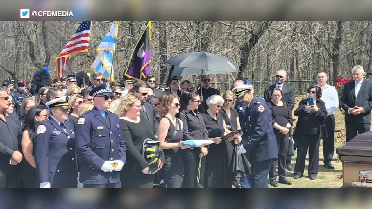 Chicago Fire Lt. Jan Tchoryk funeral