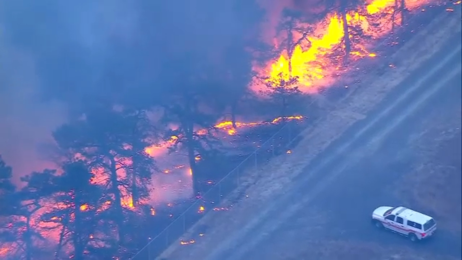 West Milford wildfire: Massive blaze burns 720 acres, 35% contained - Vimarsana News
