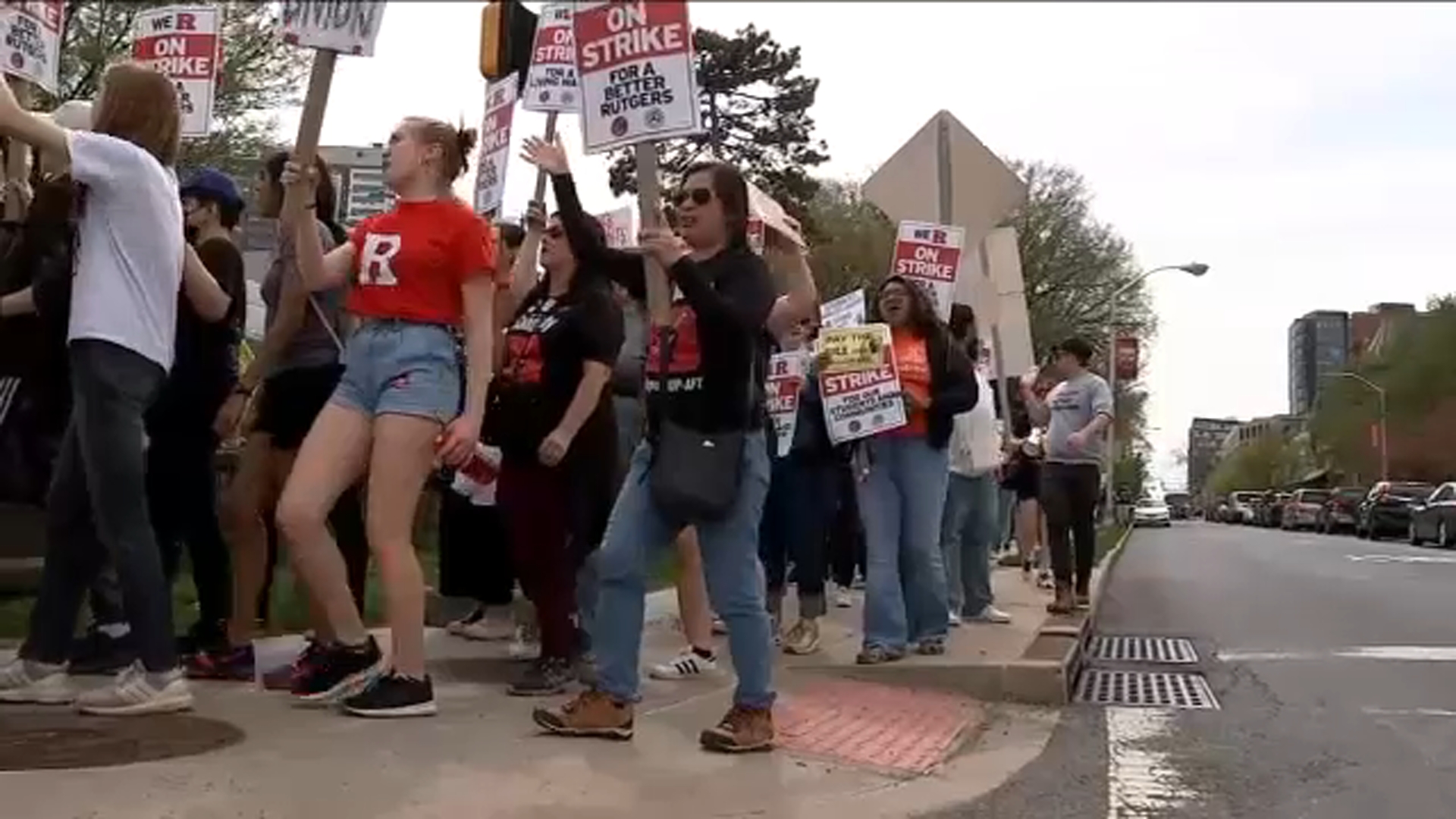 Rutgers strike enters 5th day