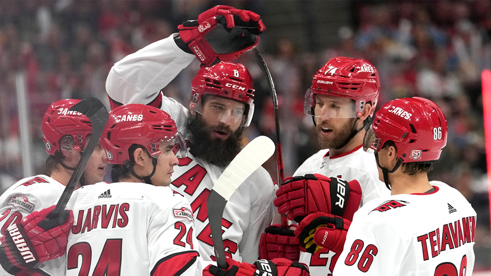 Hurricanes win division with 6-4 win over Panthers