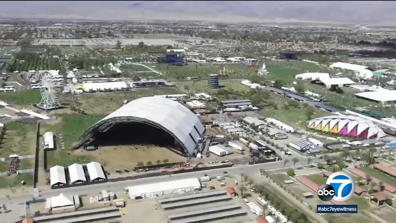 Tens of thousands of people have arrived for 1st weekend of Coachella 