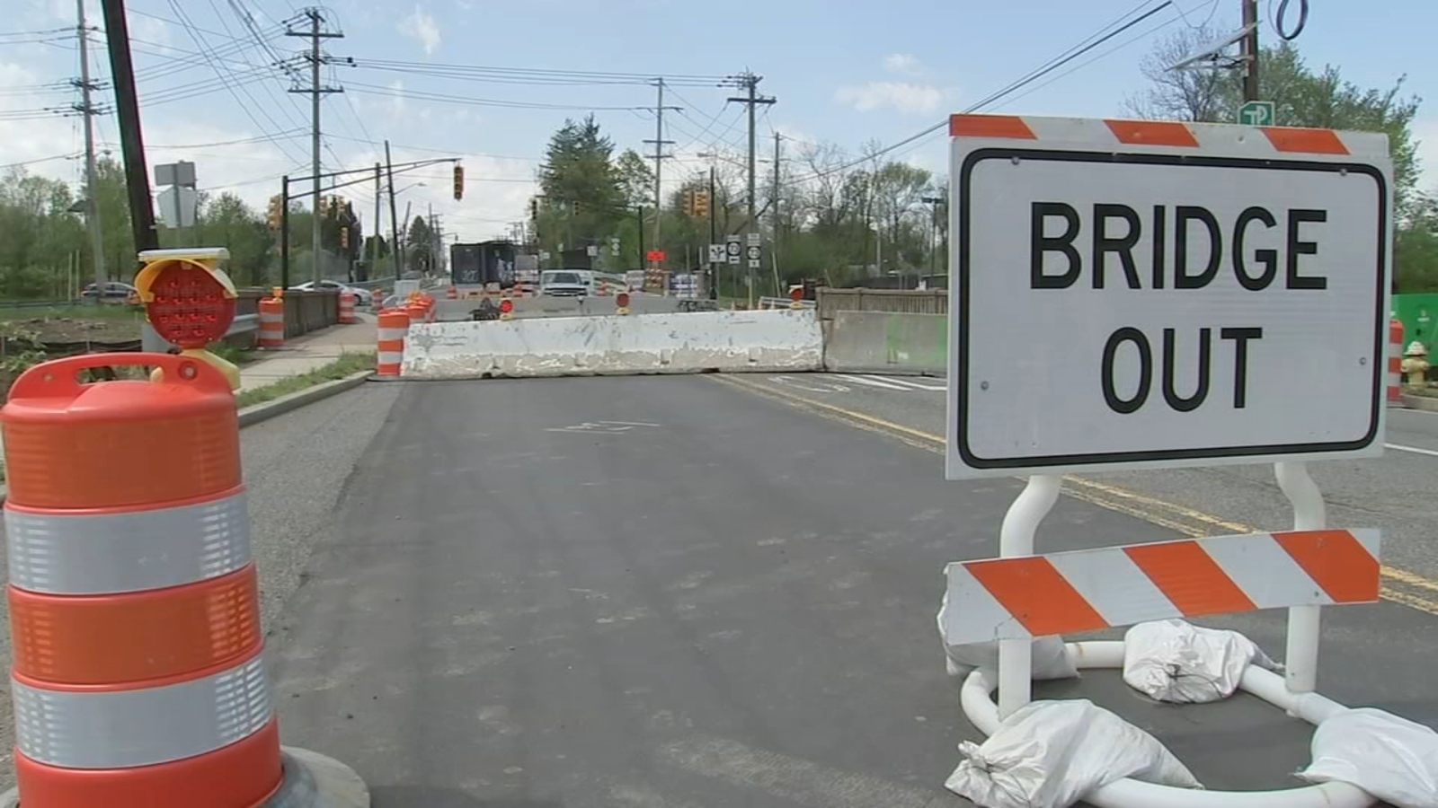Sudden bridge closure hurting some Burlington County, New Jersey