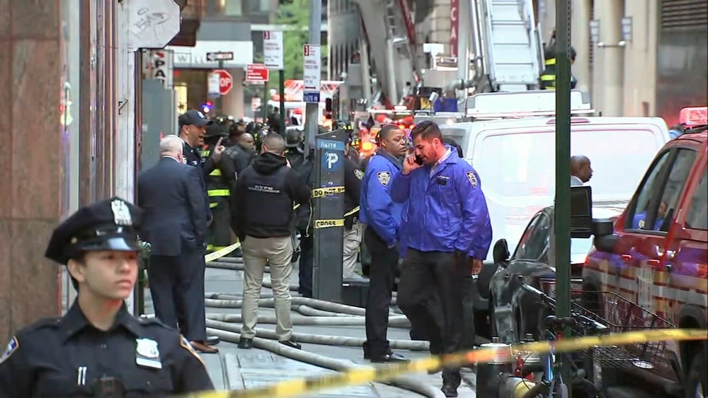 'Like an earthquake': NYC parking garage partially collapses