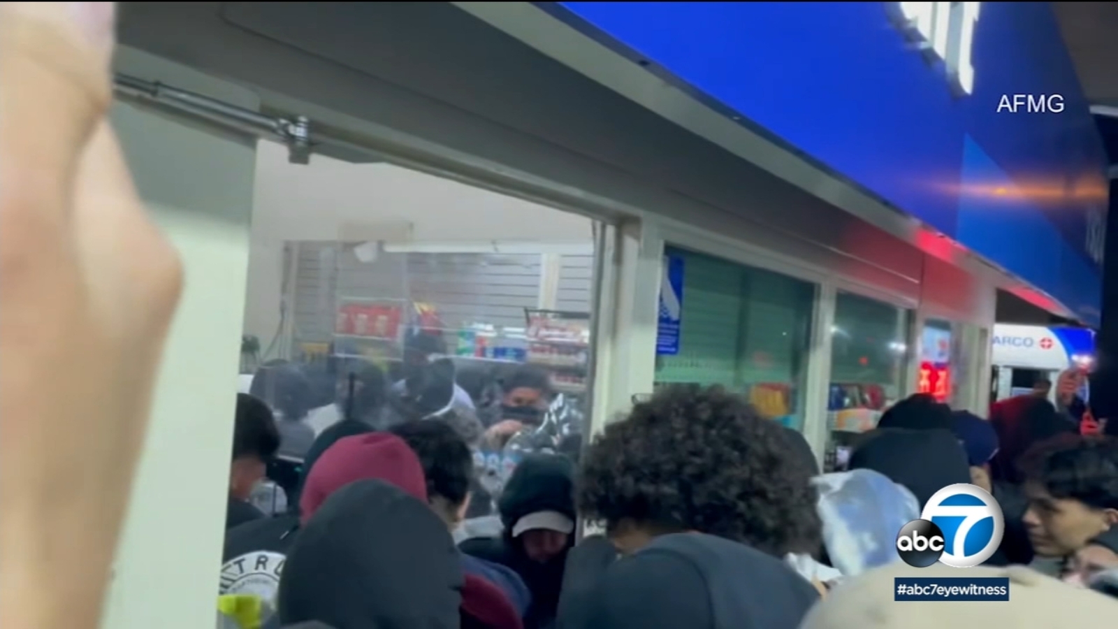 Compton residents demand action after gas station looting, street takeovers - Vimarsana News