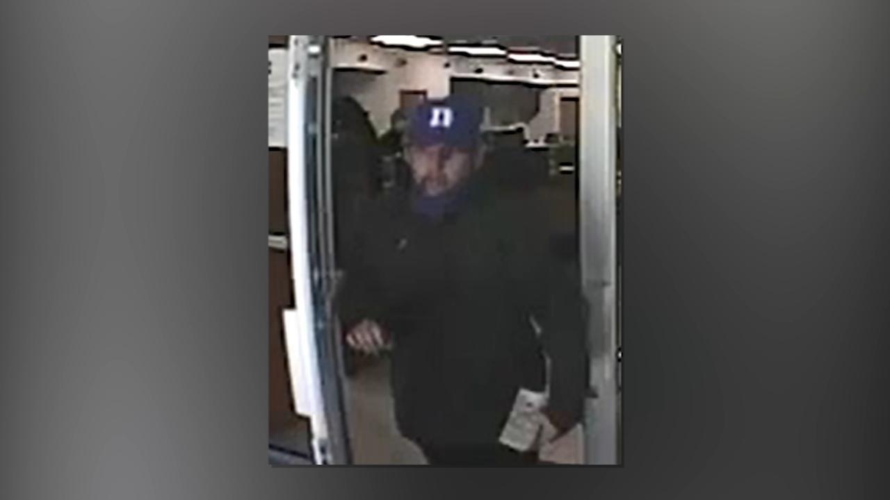Raleigh police release image of SECU robbery suspect