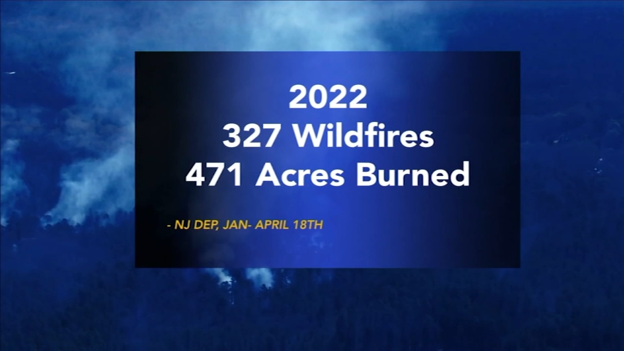 Washington Township, Burlington County wildfire is 95% contained, officials say