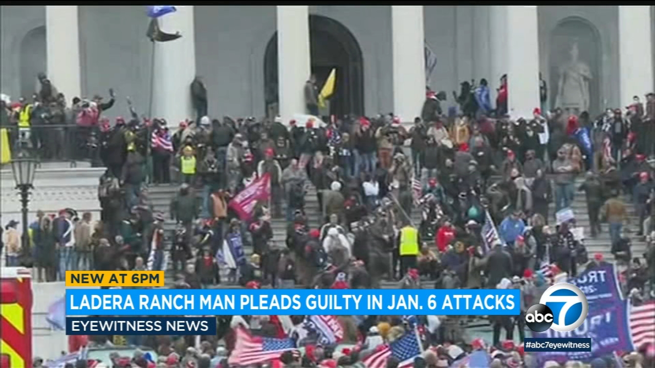 Ladera Ranch man pleads guilty in Jan. 6 riot