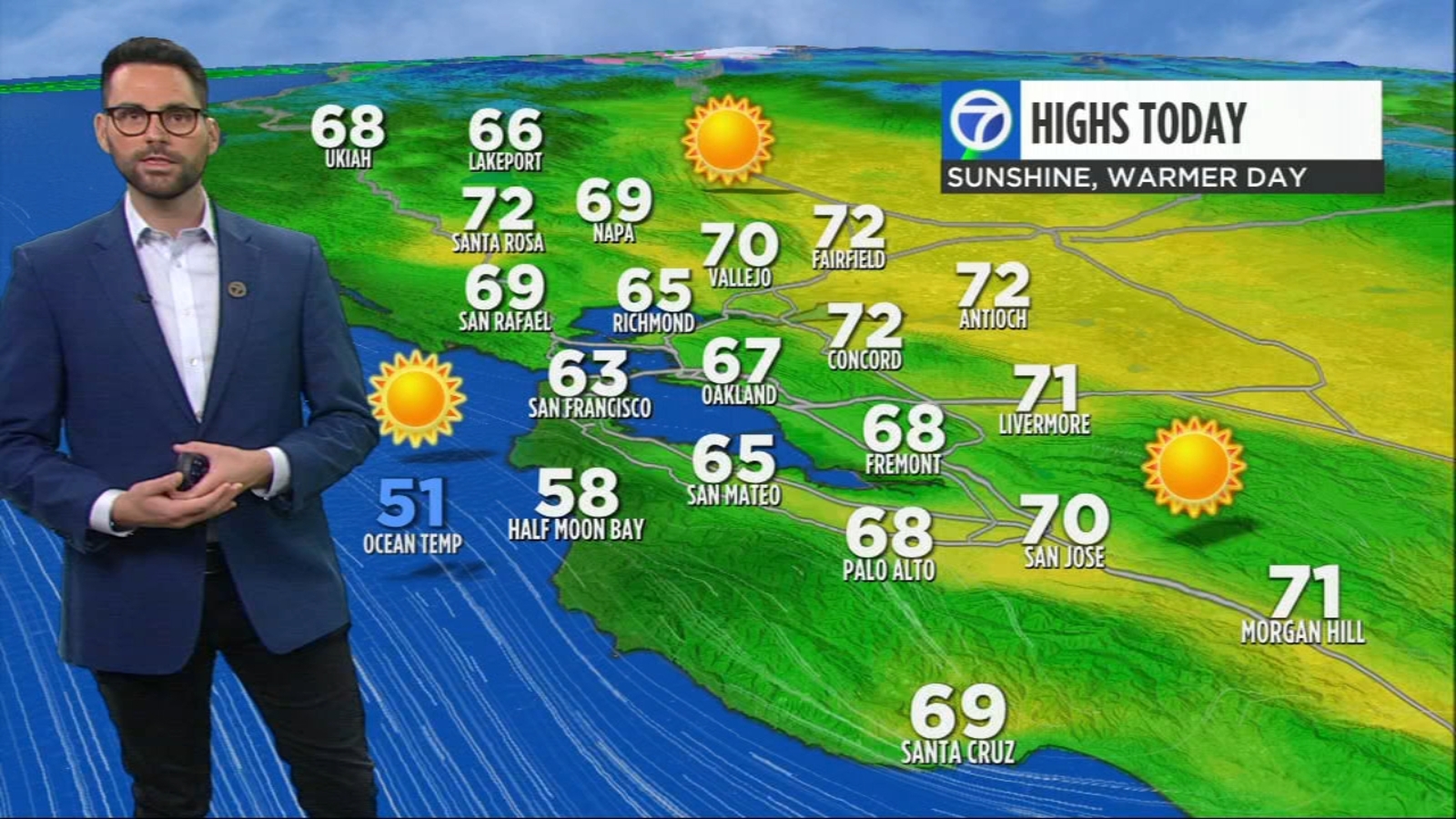 AccuWeather Forecast: Sunny day as warmer temps move in - Vimarsana News