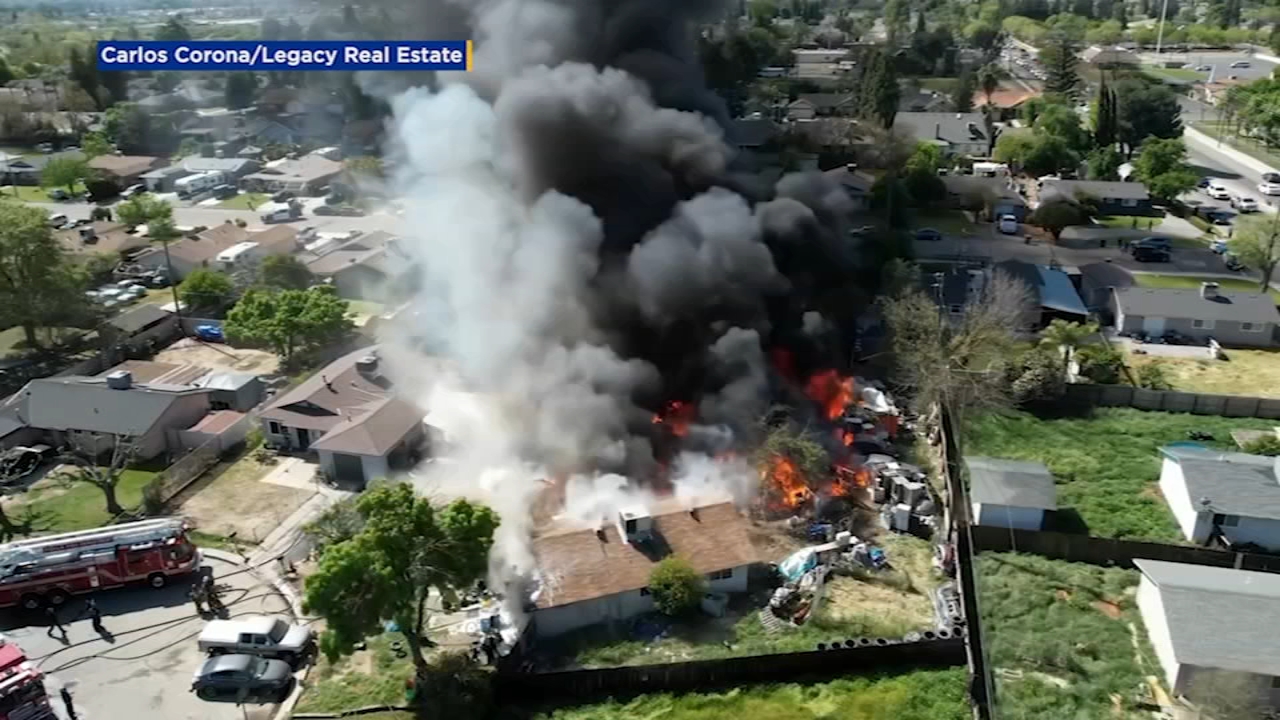 Retired Tulare fire chief helps save homes from fast-moving fire in Visalia