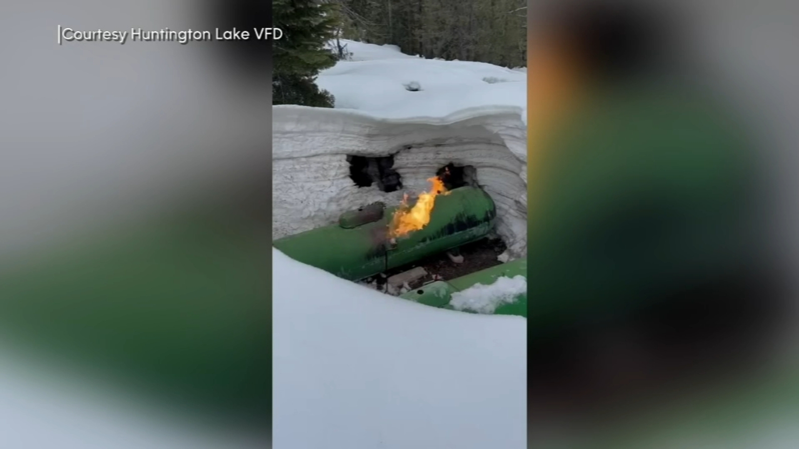 EXCLUSIVE: Propane tanks causing several cabins in Huntington Lake to explode - Vimarsana News