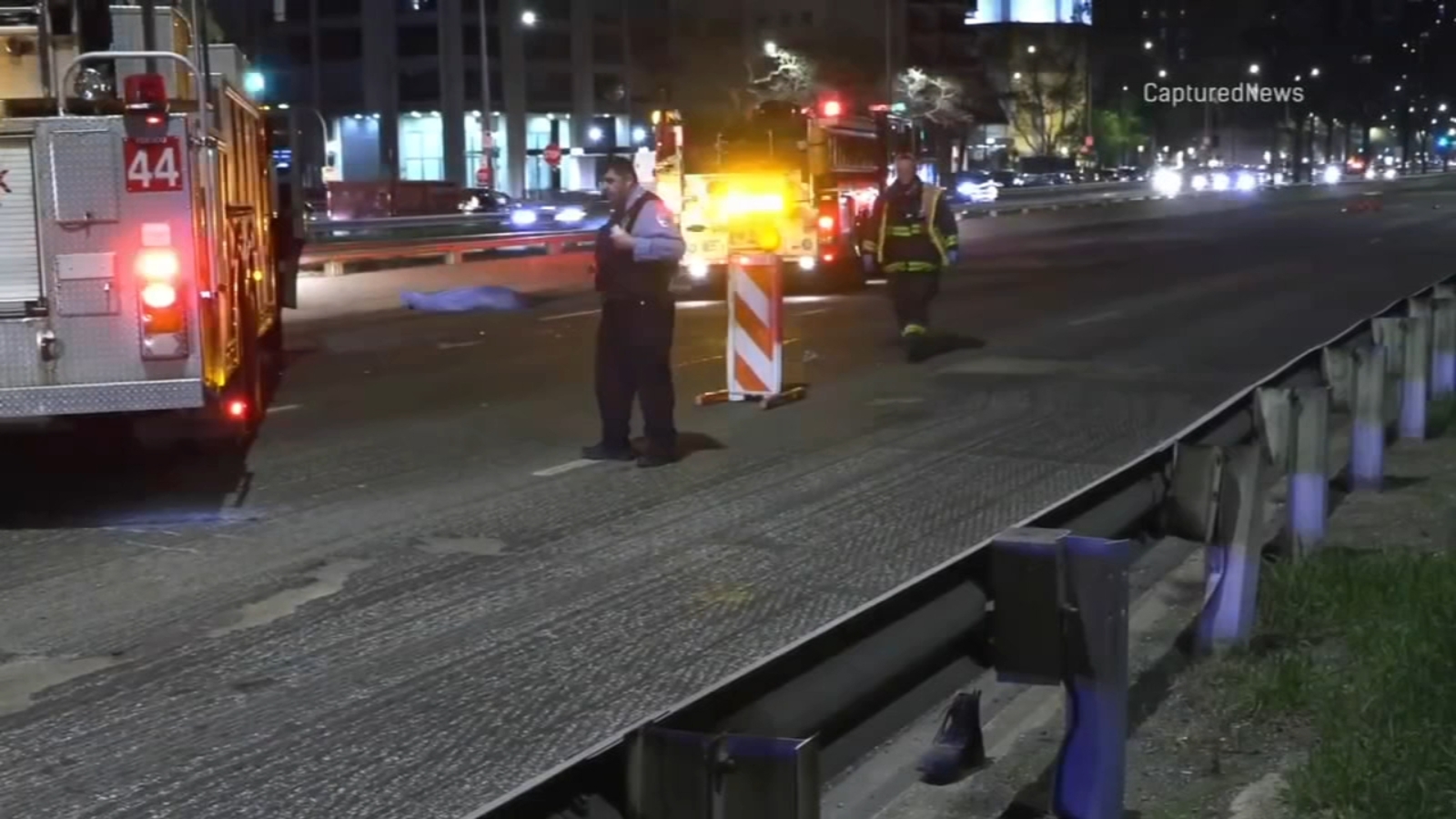 DuSable Lake Shore Drive accident today Man killed in Lakeview