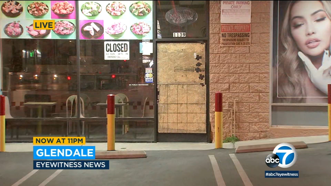 10 burglaries hit Glendale restaurants early Saturday morning