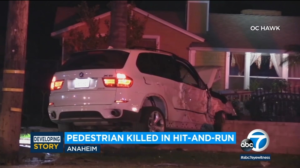 Man arrested after fatal hit-and-run with stolen car in Anaheim