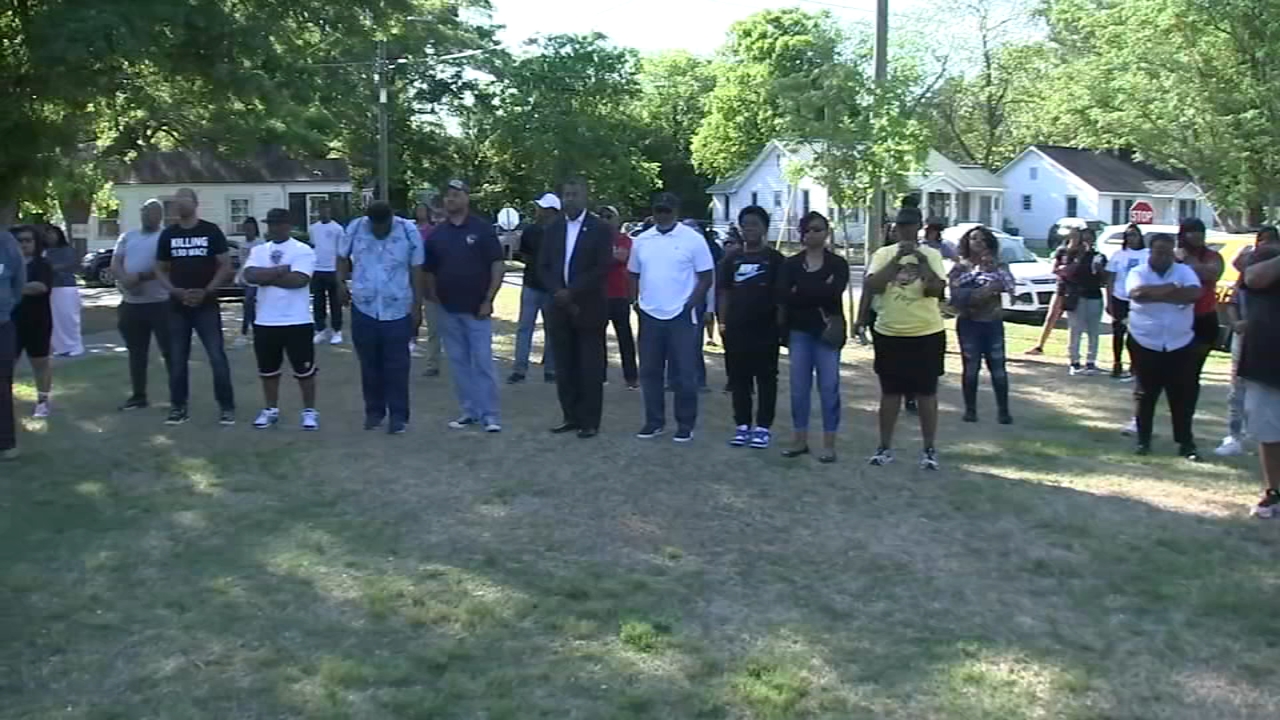 Goldsboro youth, community leaders protest gun violence 