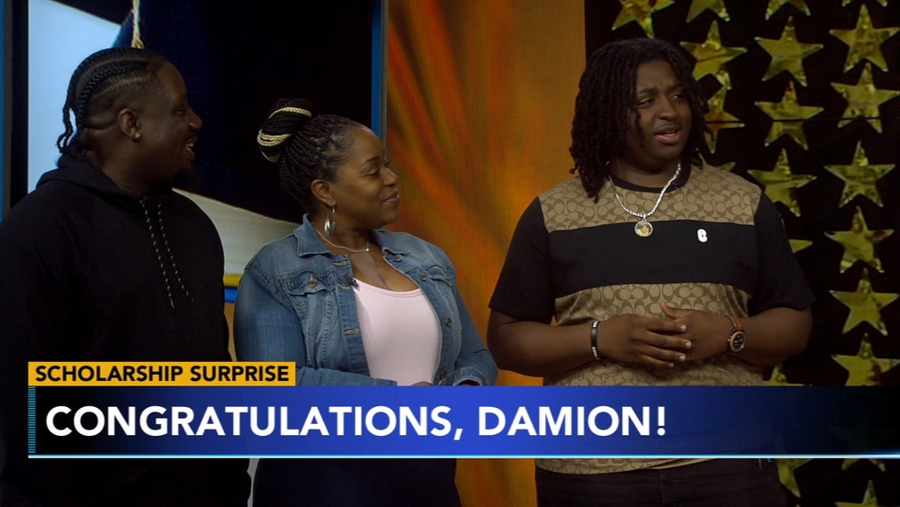 Philly high school senior surprised with $60K Goldberg Scholarship