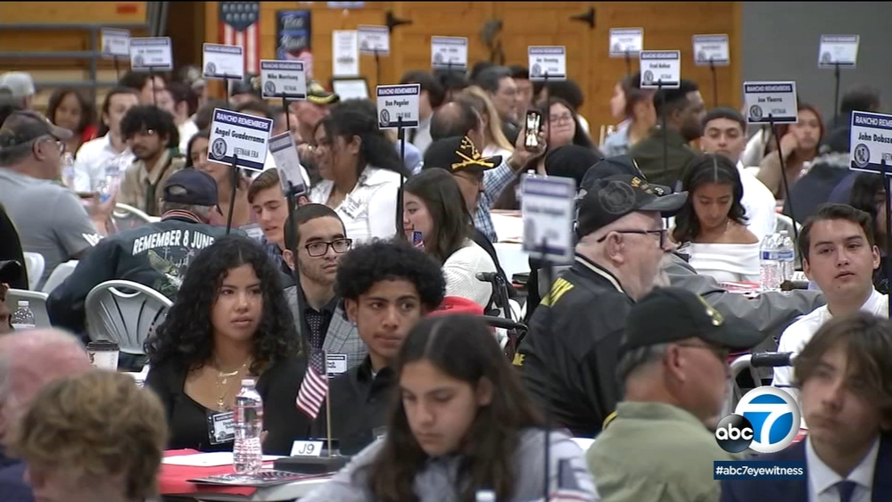 IE high school students learn real-life lessons from local veterans