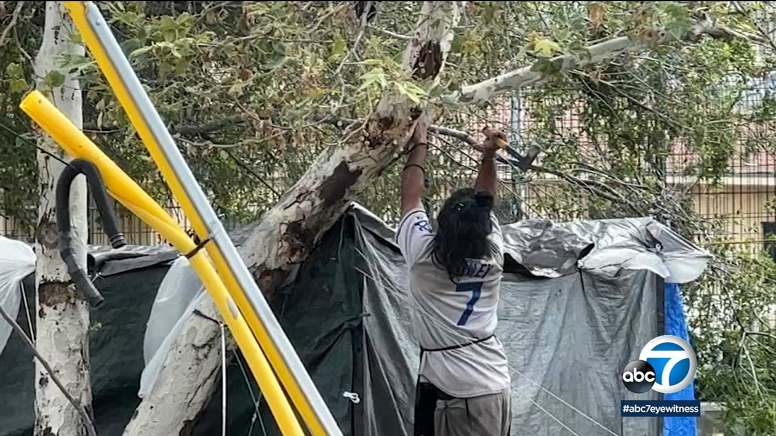 Highland Park in fear as hatchet-wielding homeless man walks around ...