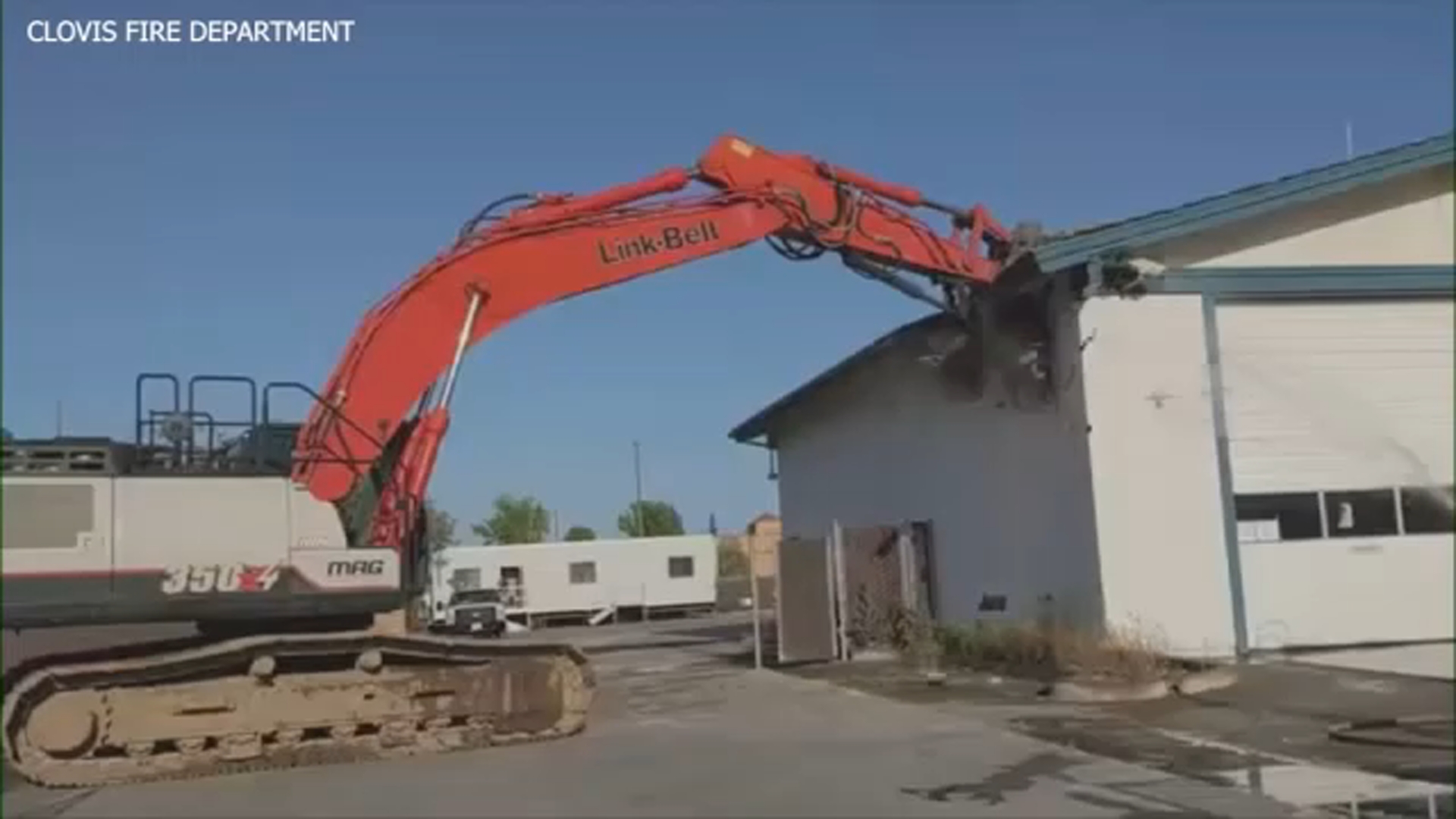 Construction underway on new fire station in Clovis
