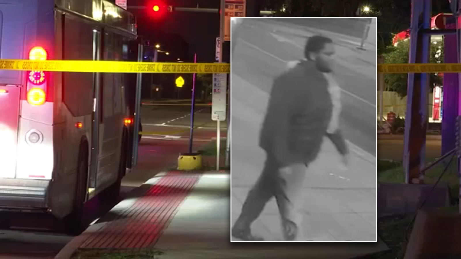 METRO bus stop deadly shooting Video shows suspect boarding before