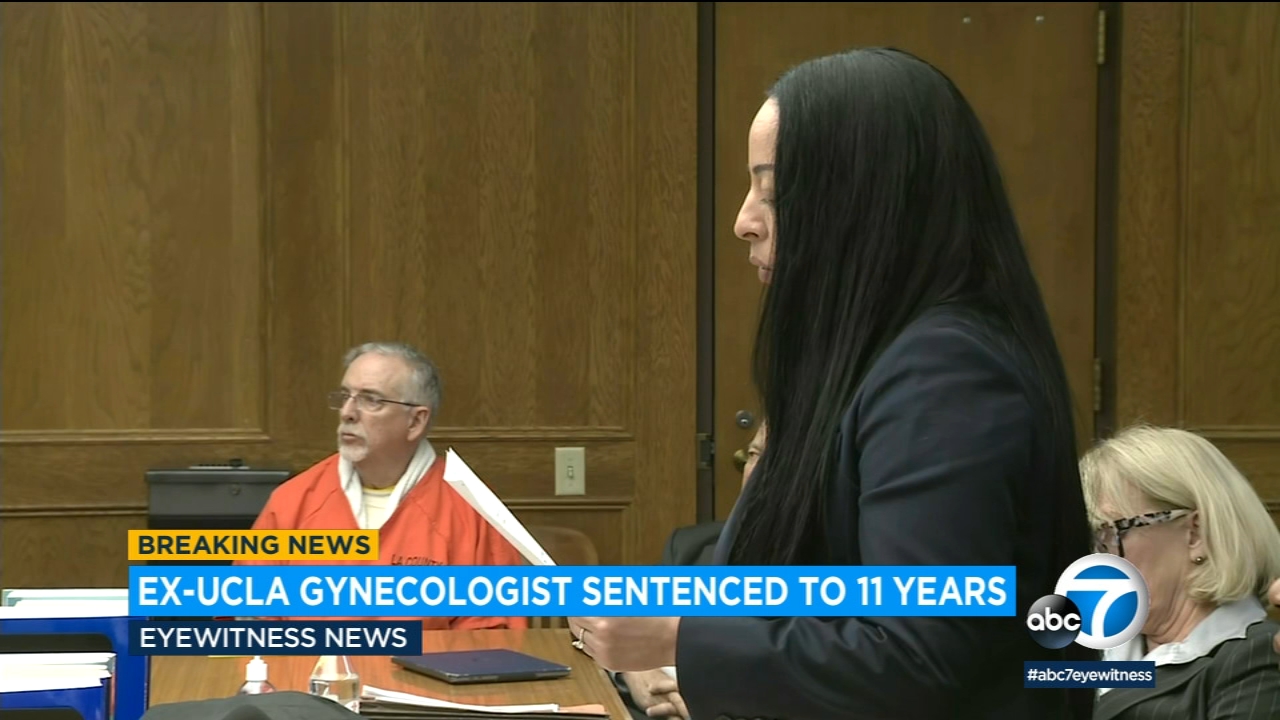 Former UCLA gynecologist sentenced to 11 years in sex abuse case