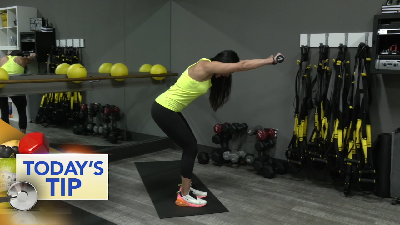 Grab some weights and work your shoulders: Today's Tip