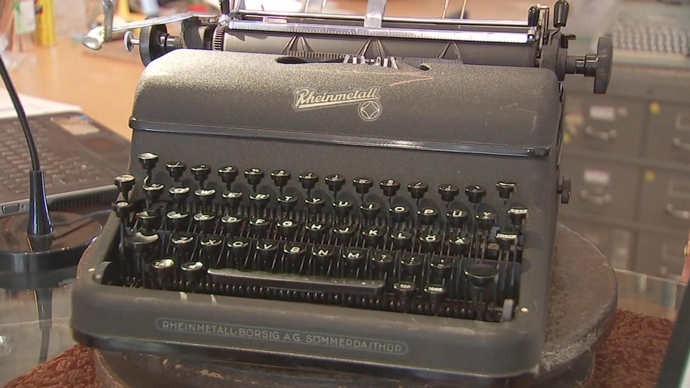 Tom Hanks donates rare typewriter to South Philly shop