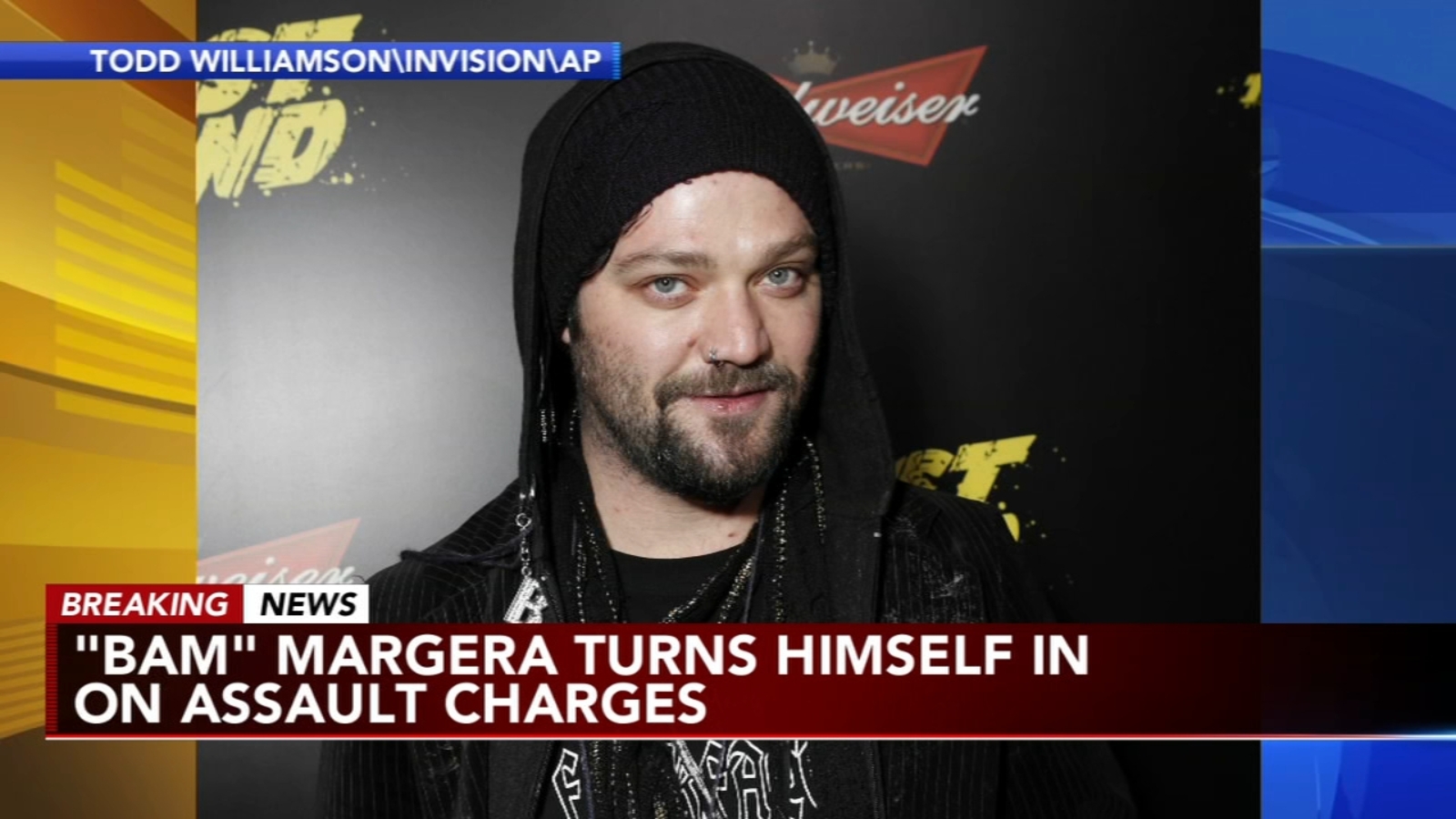 Former 'Jackass' star 'Bam' Margera appears in Chester County, Pennsylvania court on assault, terroristic threats charges - Vimarsana News