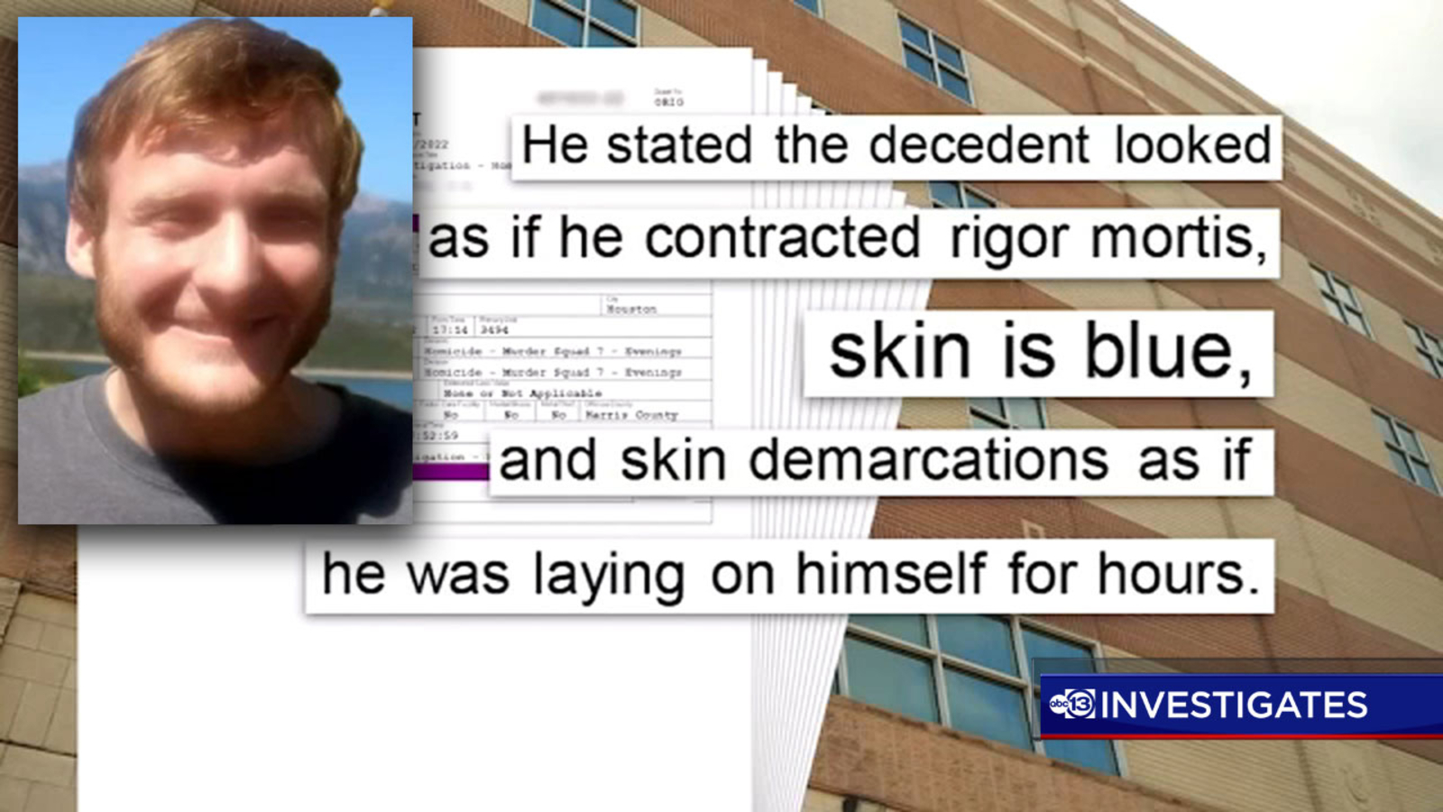 13 Investigates: Report shows dead inmate looked like he was 'laying on ...