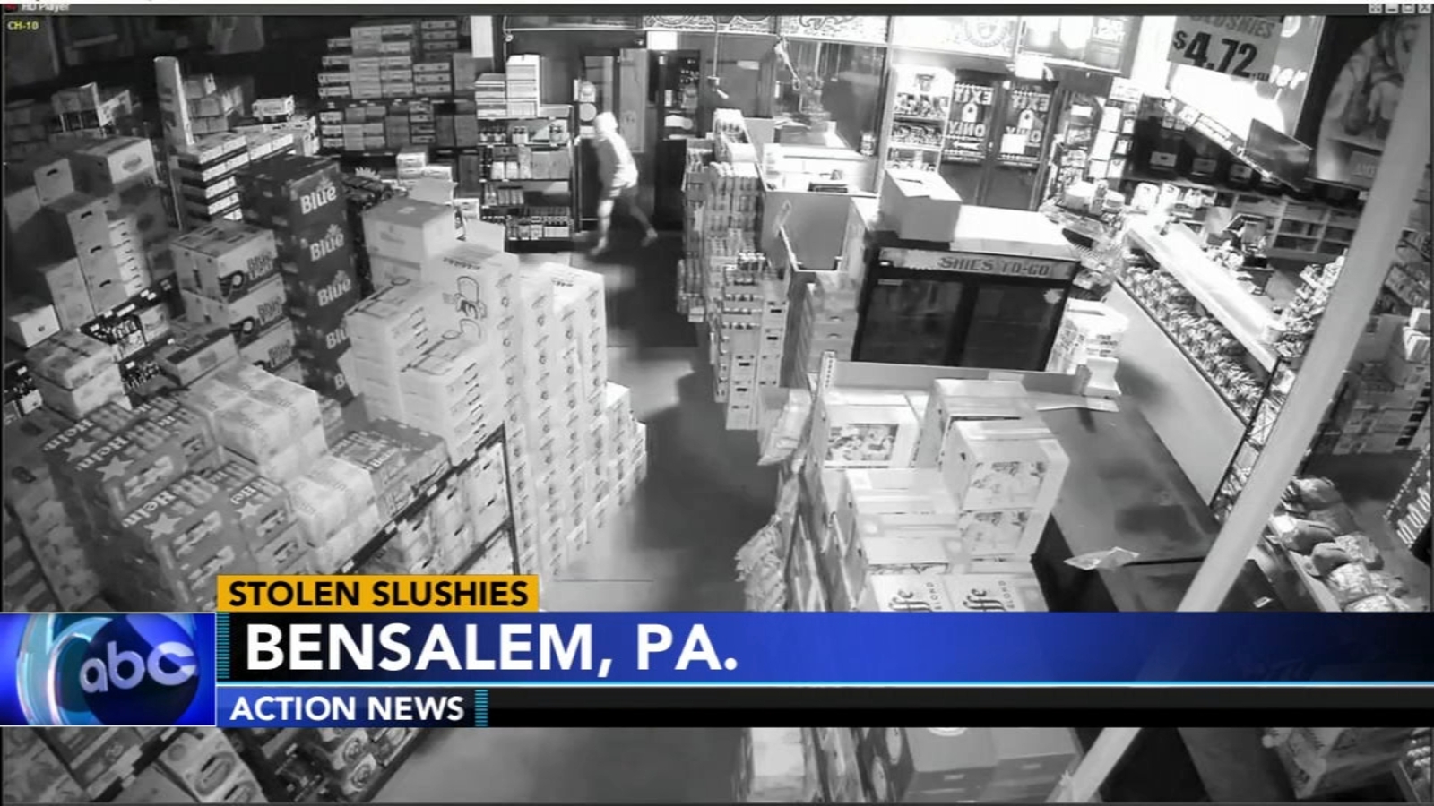Suspects steal slushies  not cash  from Bensalem business Suspects steal slushies  not cash  from Bensalem business