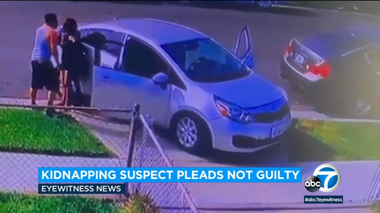 Suspect seen on video kidnapping woman in Commerce pleads not guilty
