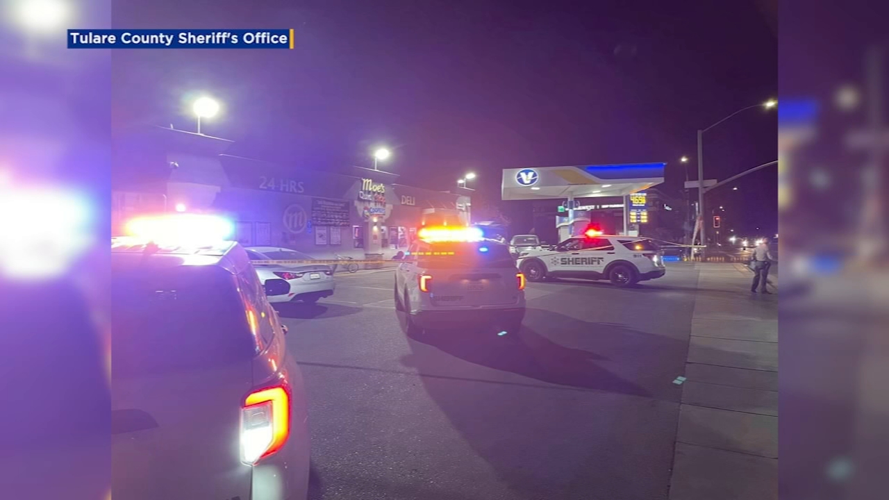 Man found shot outside of gas station in Tulare County