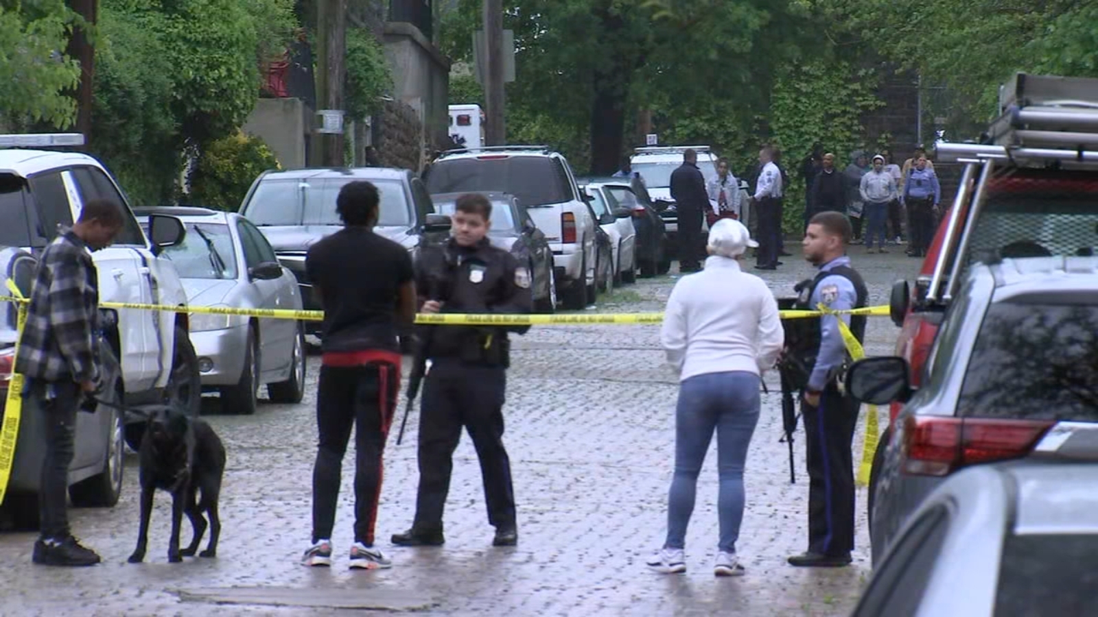 2 officers suspect shot during standoff in the Germantown section of Philadelphia 2 officers suspect shot during standoff in the Germantown section of Philadelphia