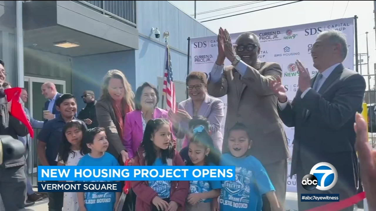 Permanent supporting housing project opens in South LA