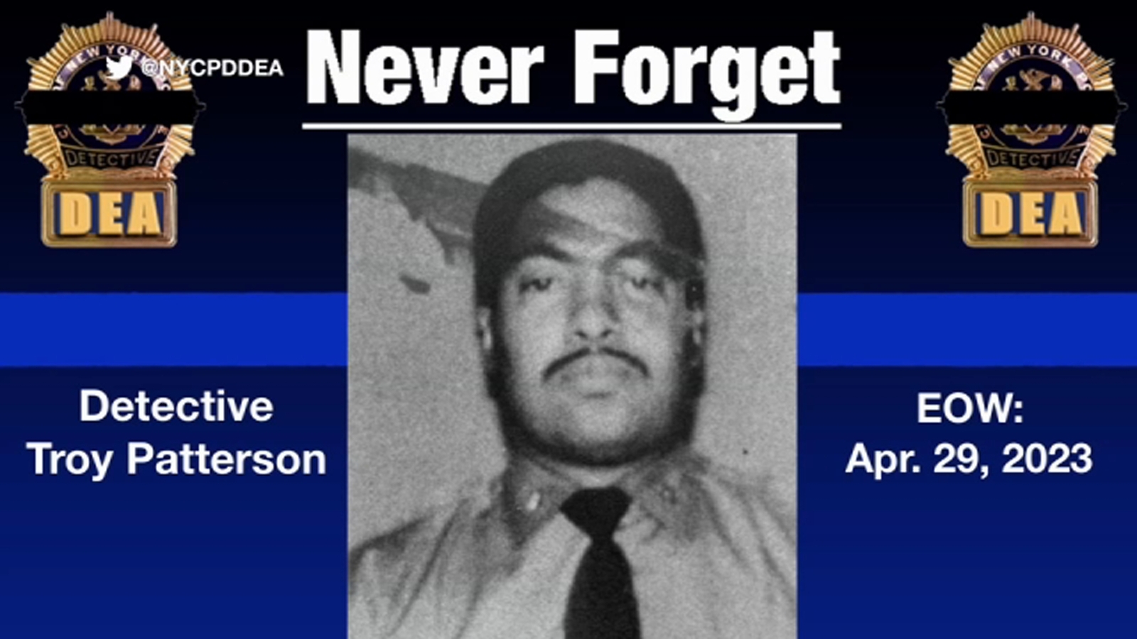 NYPD Detective Troy Patterson dies after spending 33 years in a coma after shooting - Vimarsana News