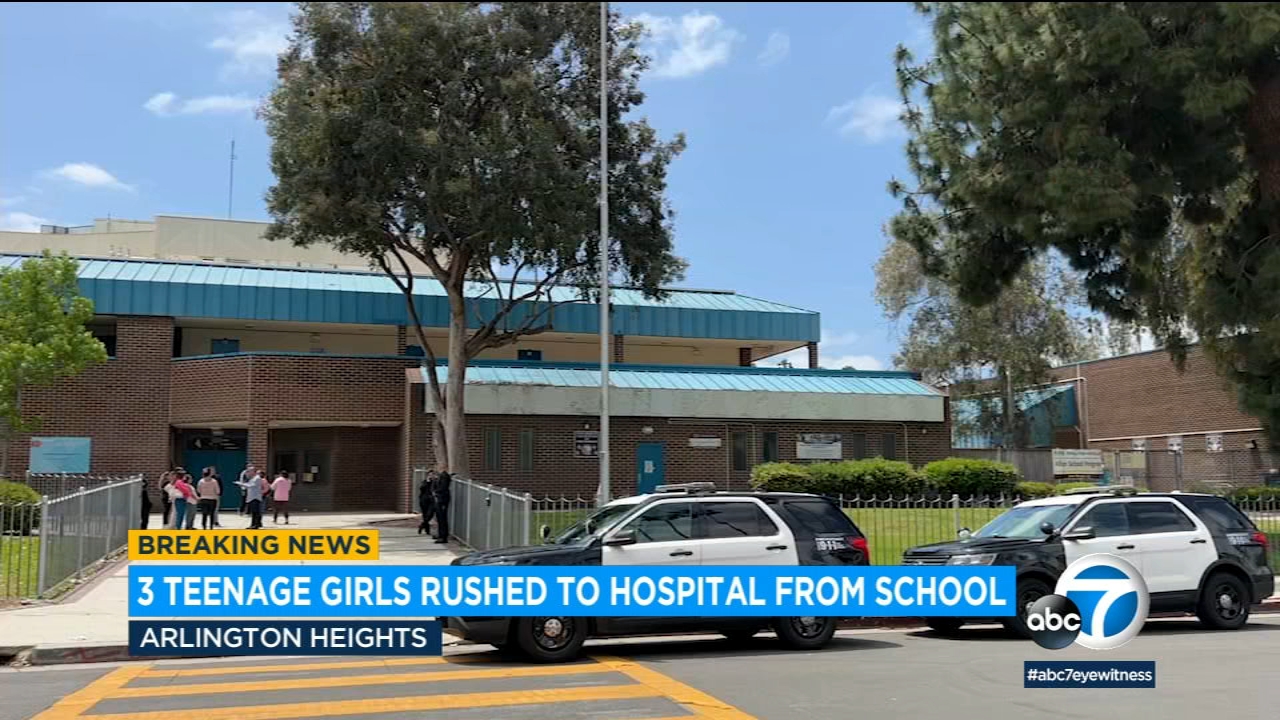 3 LA students rushed to hospital after unknown medical incident