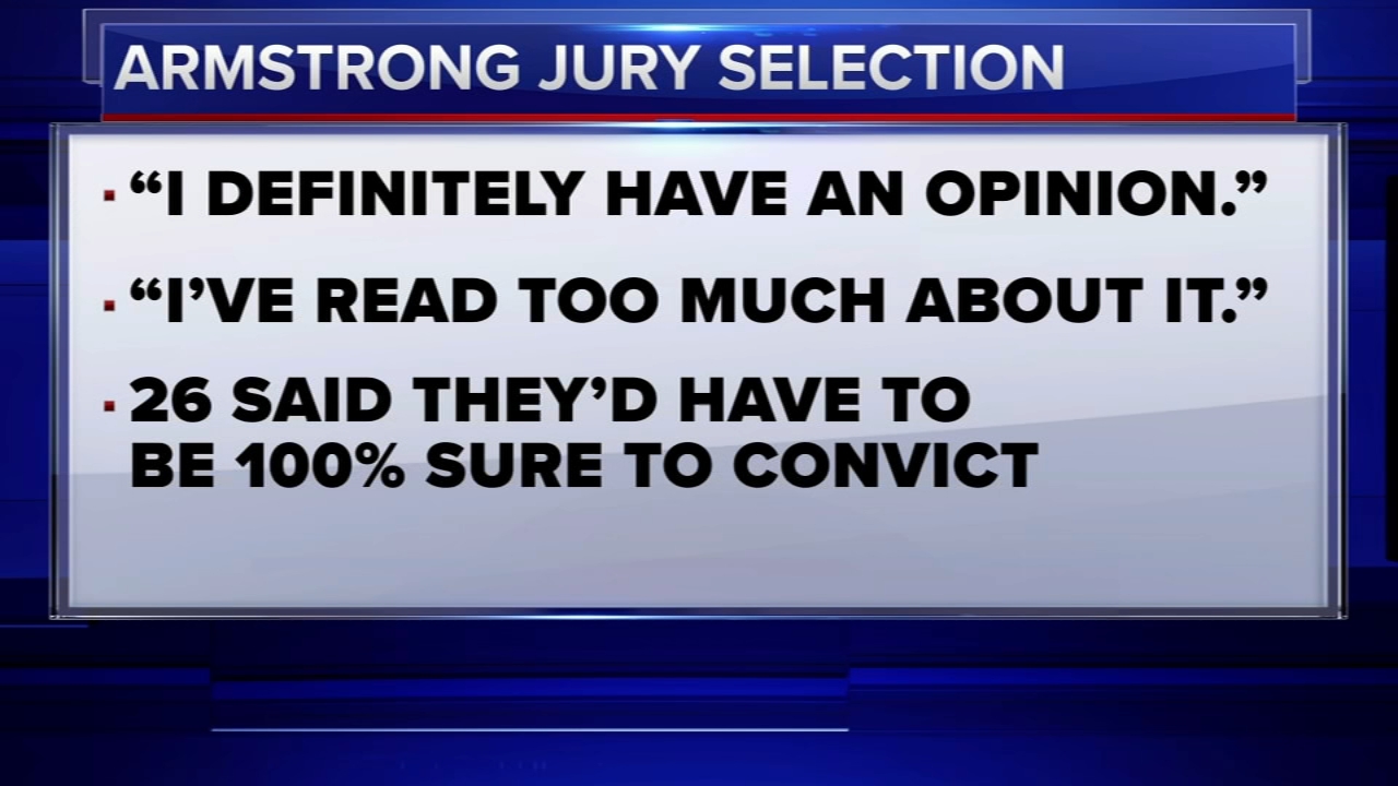 AJ Armstrong's 3rd trial nearing as jury selection begins on Monday