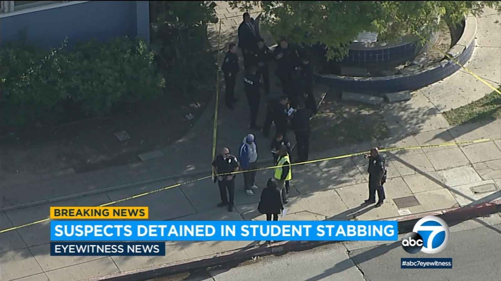 At least 2 teens detained in connection with stabbing of 2 students near Los Angeles High School - Vimarsana News