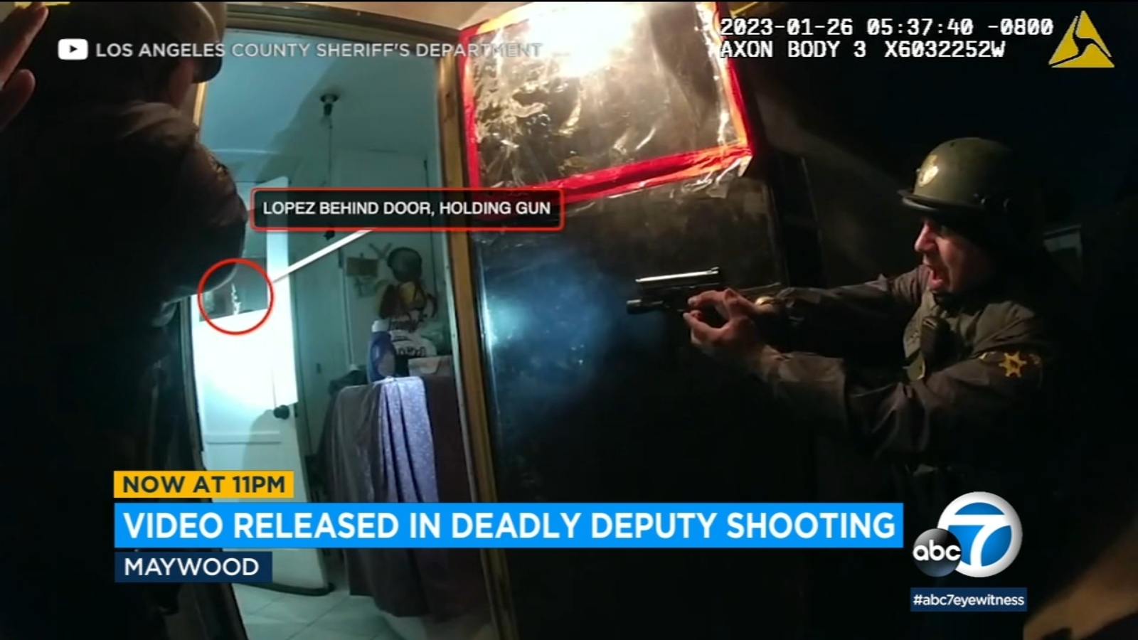 Bodycam video shows LASD fatally shooting armed 70yearold man at