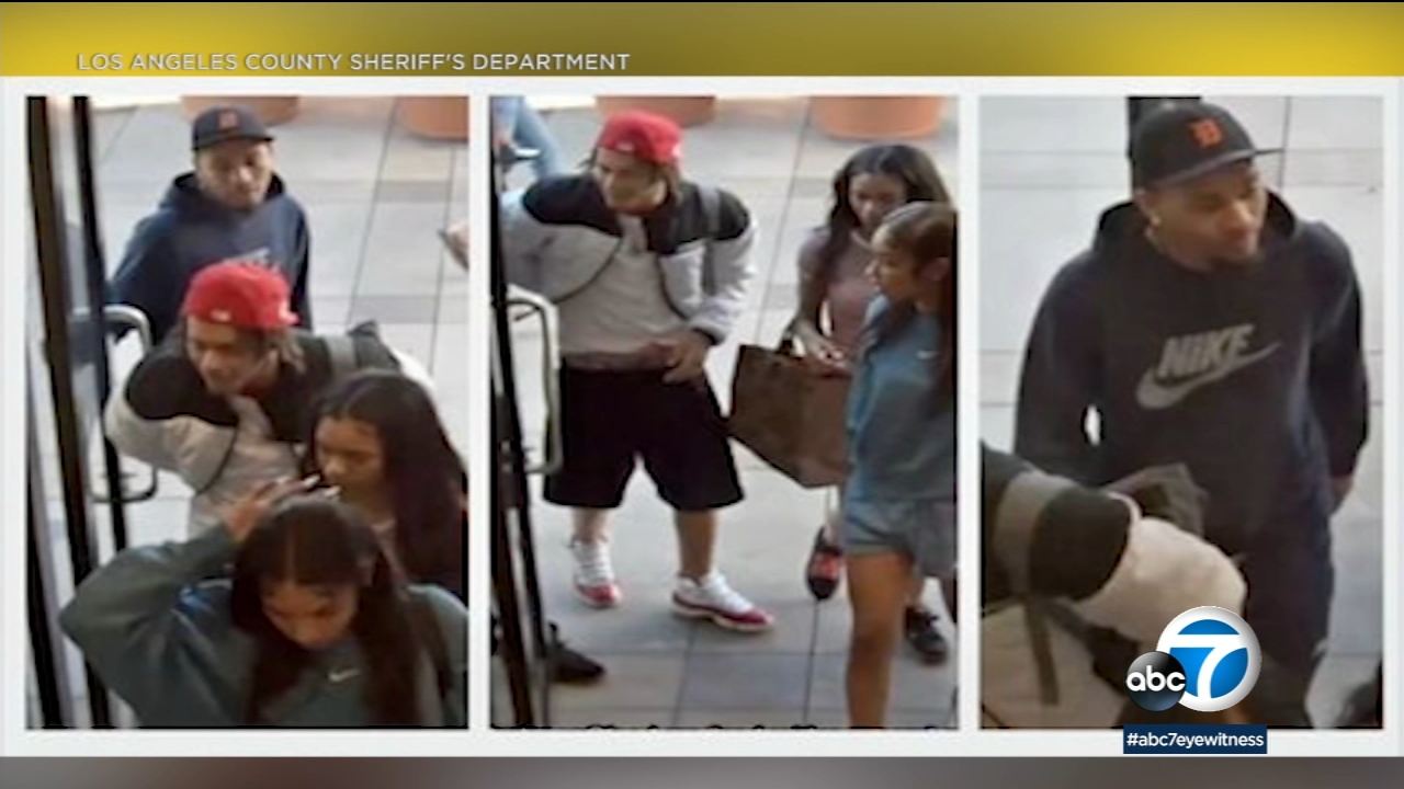 Photos of Calabasas Sephora robbery suspects released amid search