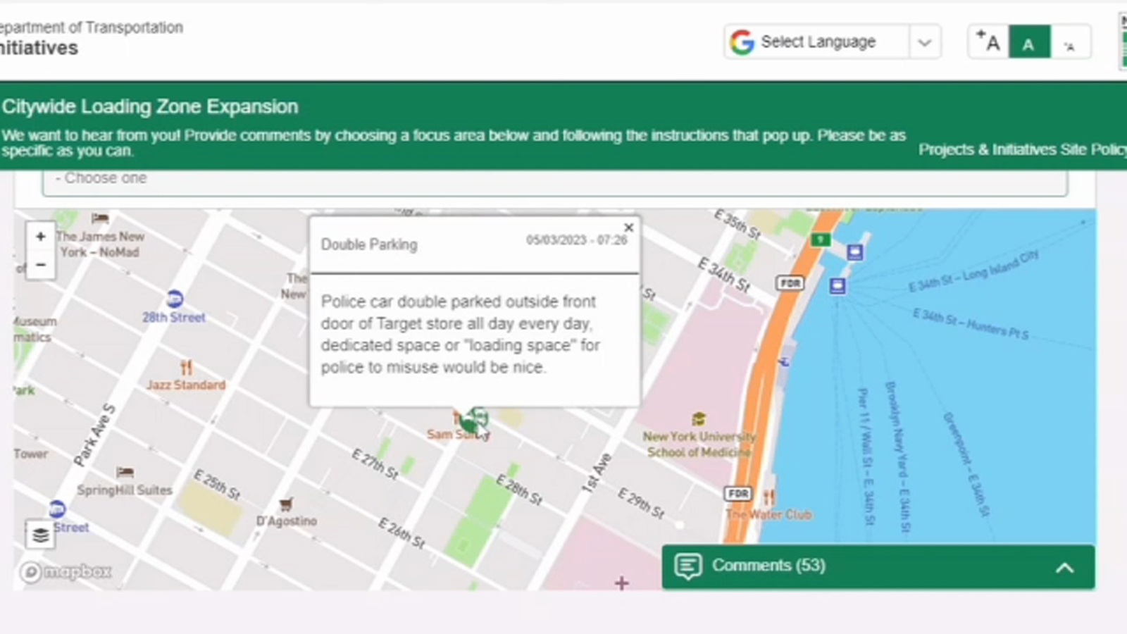 NYC launches new tool to try to combat double parking - Vimarsana News