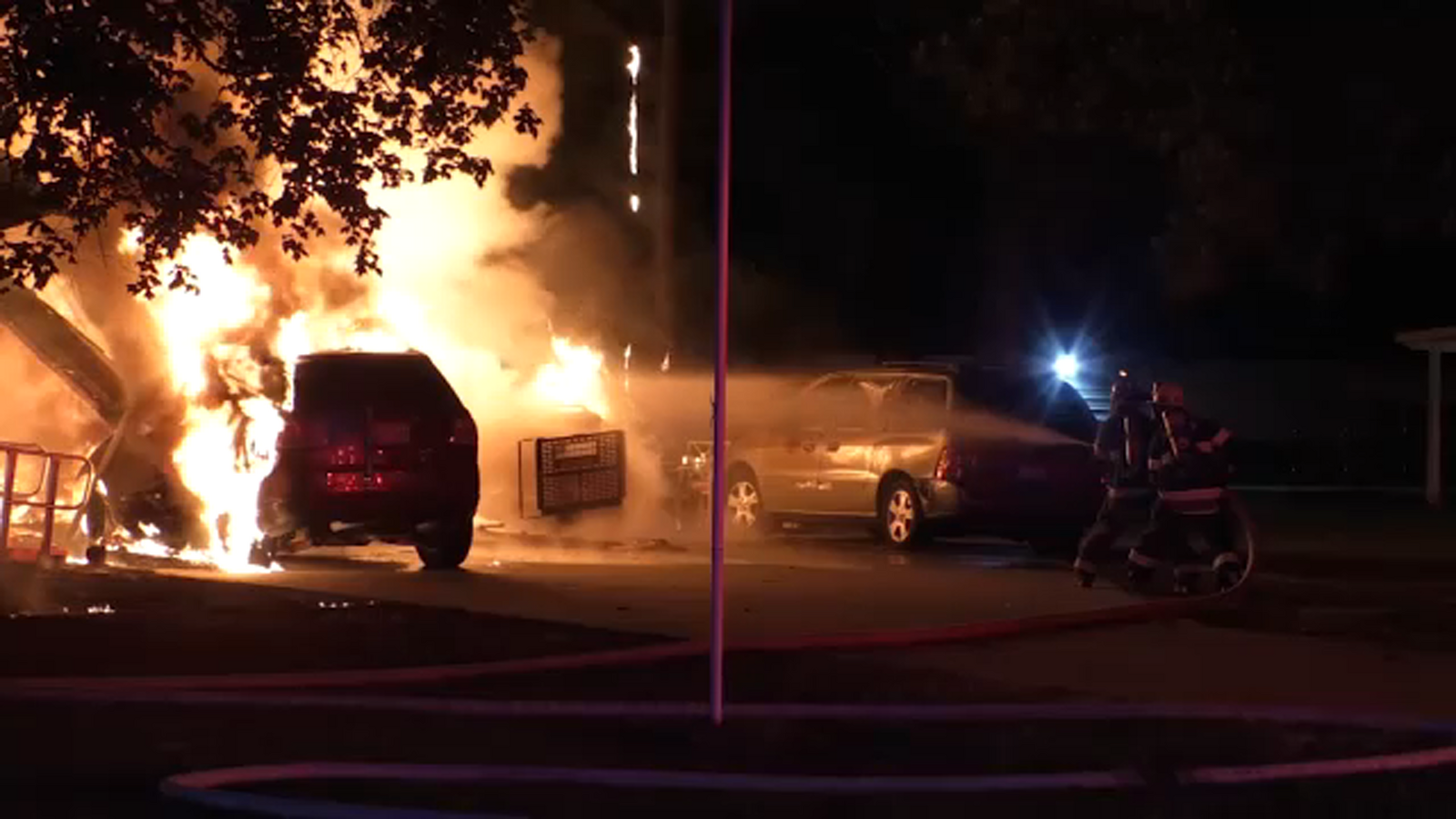 Deadly house fire | Raging fire at Erwin home kills 1, destroys home, 2 cars - Vimarsana News