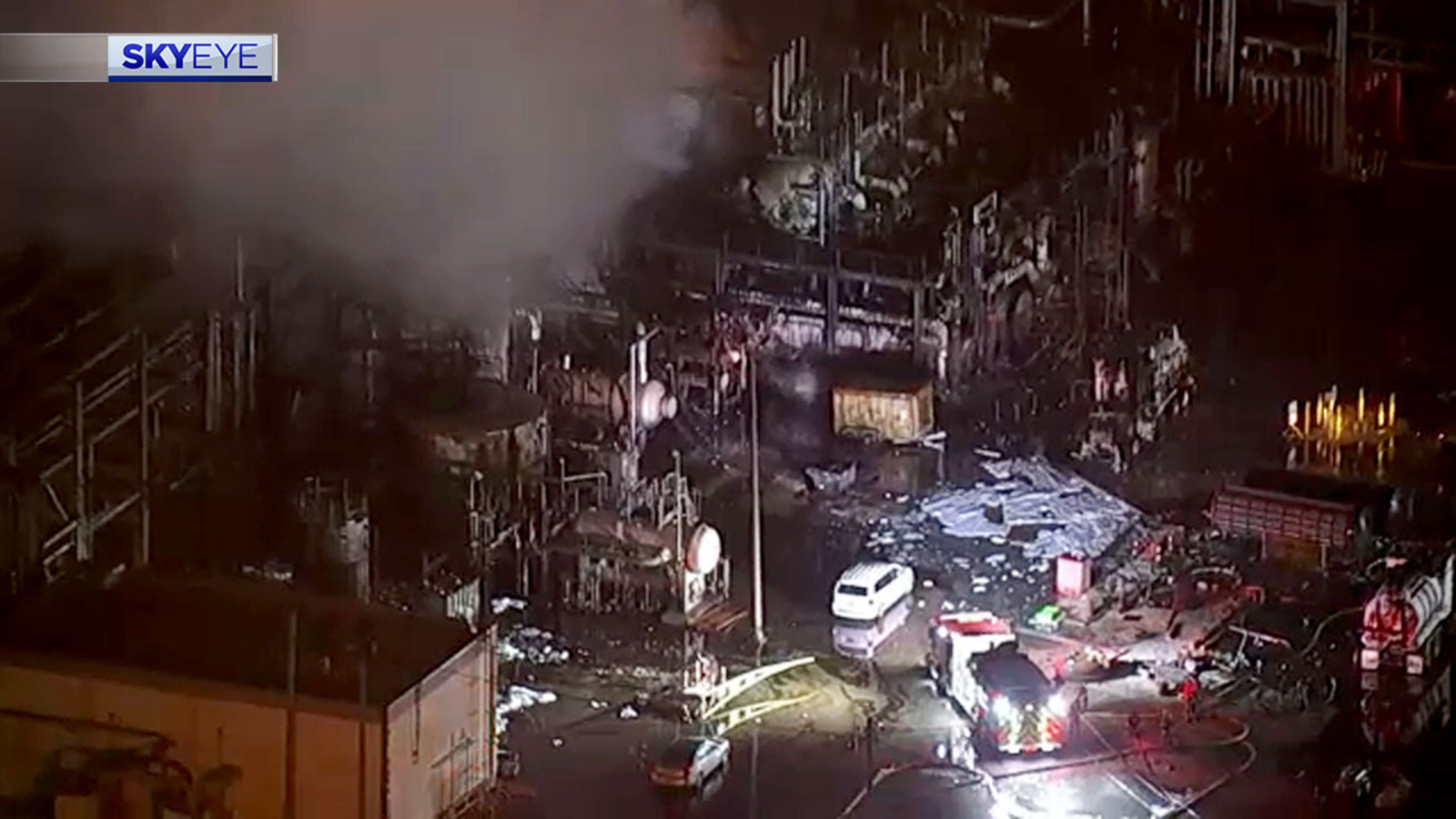 Deer Park plant fire Shell facility incident causes heavy smoke sends 8 people to the hospital officials say  KTRKTV