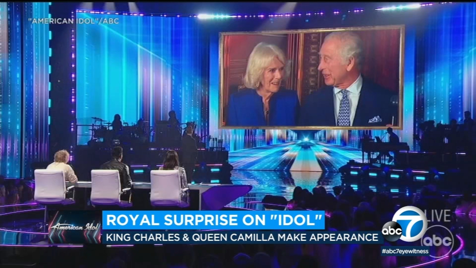 American Idol royal surprise King Charles III visits with Katy Perry Lionel Richie American Idol royal surprise King Charles III visits with Katy Perry Lionel Richie