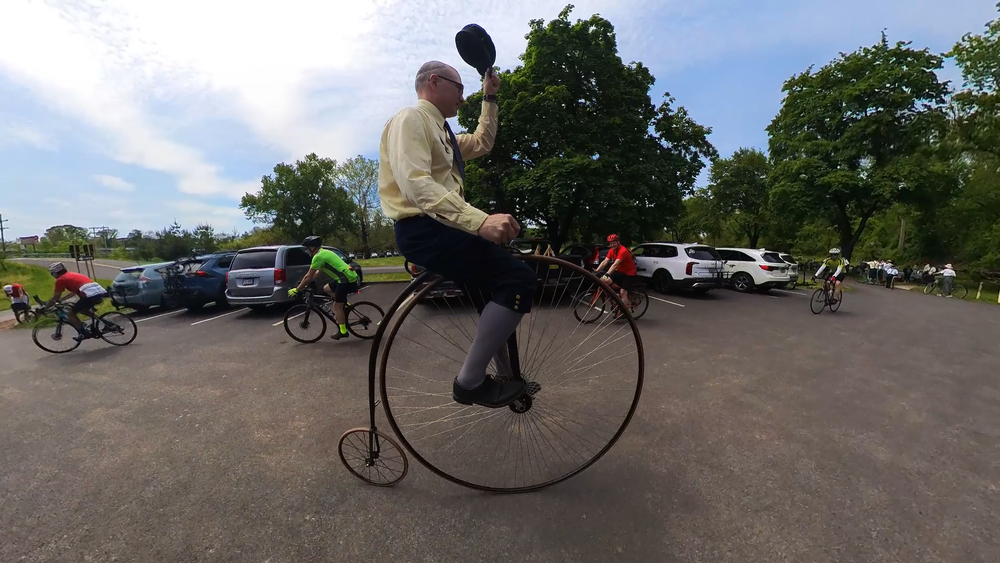 The Wheelmen celebrate the history of the bicycle in style