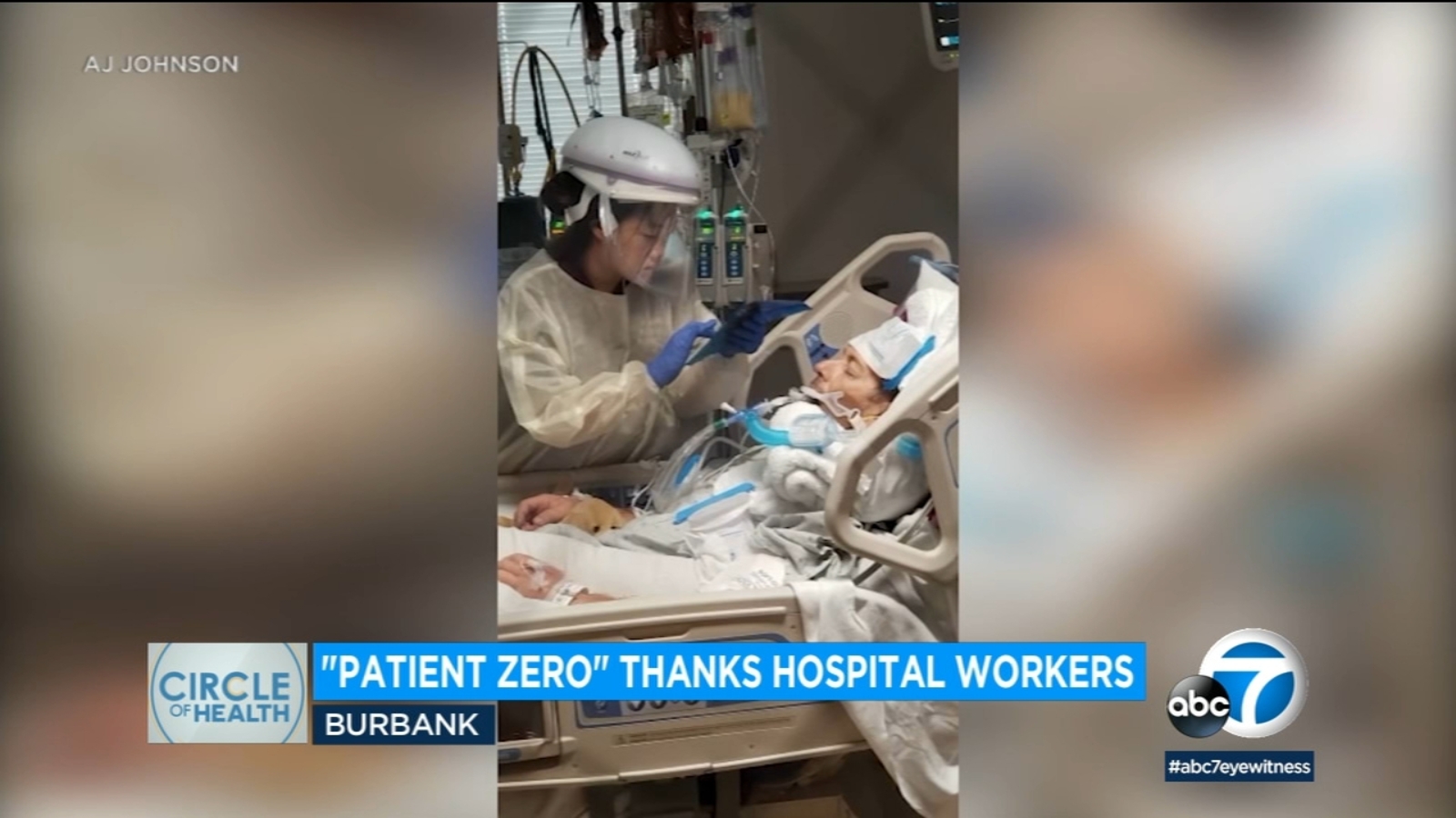 LA County's 1st COVID hospital patient visits doctors who saved him on anniversary of his recovery - Vimarsana News