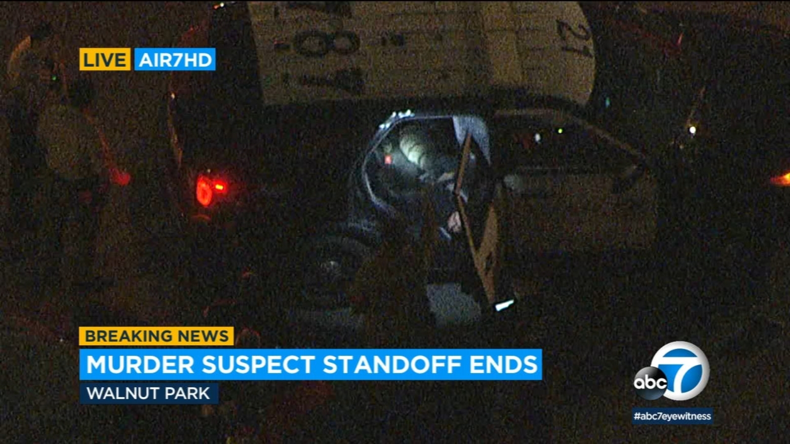 Possible murder suspect in custody after brief standoff in Walnut Park - Vimarsana News
