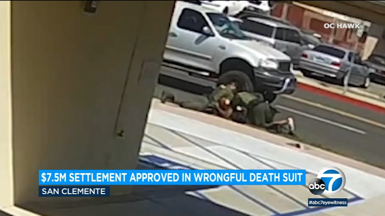 $7.5M settlement approved by OC in homeless man's shooting death