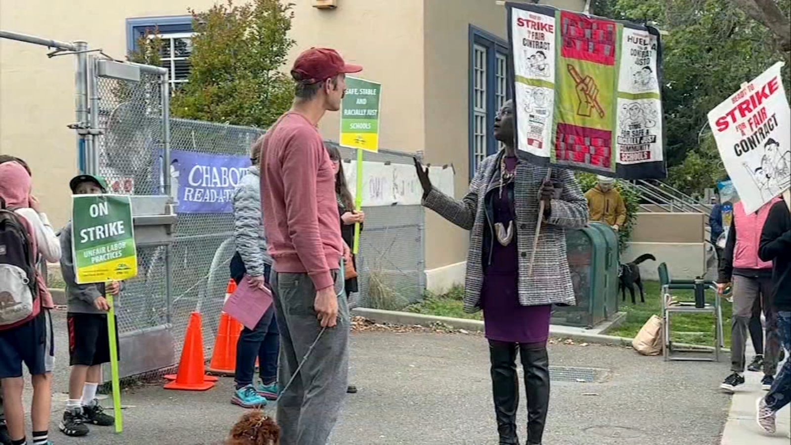 Emotions boil over between parents, picketers during Day 5 of Oakland Education Association teachers' strike - Vimarsana News
