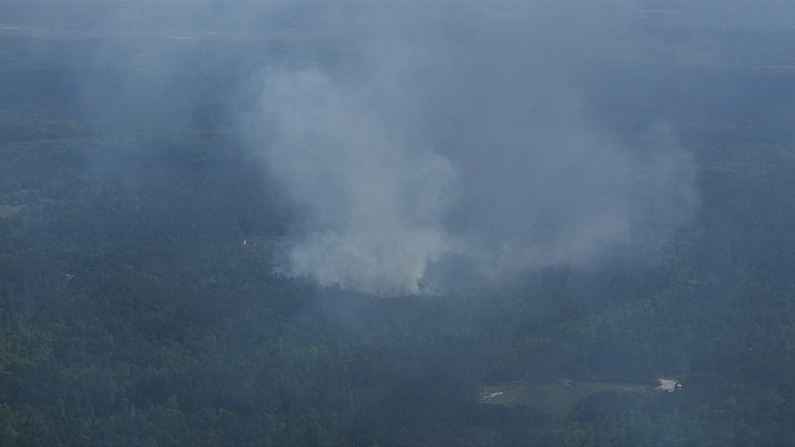 Harnett County forest fire | Crews on scene of large woods fire in Harnett County - Vimarsana News